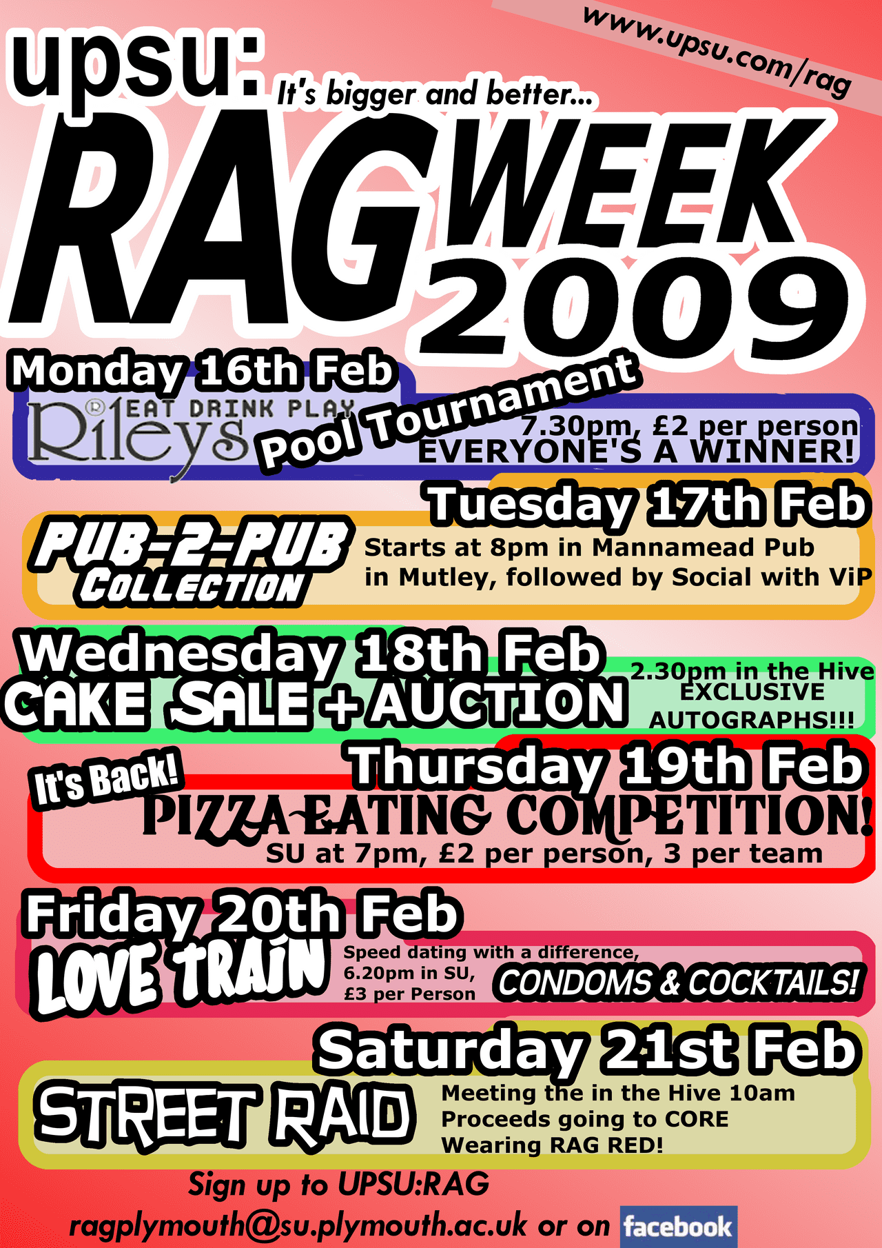 RAG Week Poster - 2009