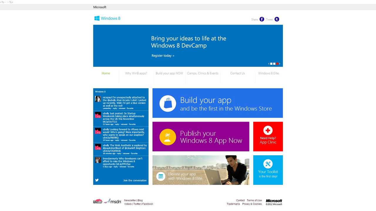 Windows 8 Campaign - Build your app
