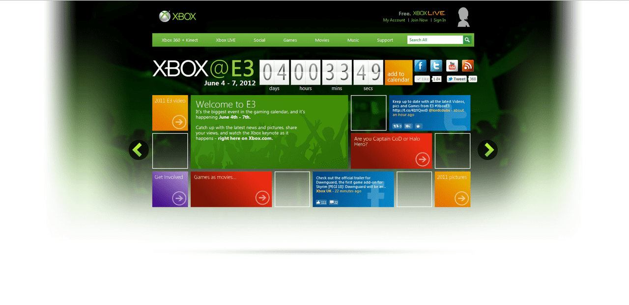 Xbox@e3 2012 Hub